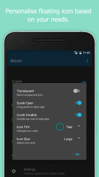 Скачать Blackr: OLED Screen Off Инструменты для Андроид скриншот 7