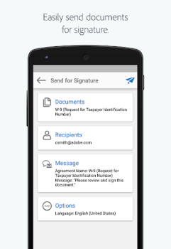 Скачать Adobe Acrobat Sign Бизнес для Андроид скриншот 2