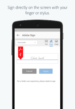 Скачать Adobe Acrobat Sign Бизнес для Андроид скриншот 4