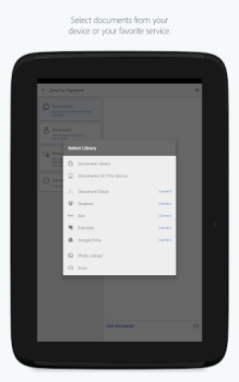 Скачать Adobe Acrobat Sign Бизнес для Андроид скриншот 7