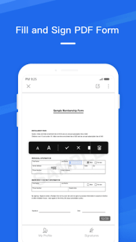 Скачать WPS PDF Fill & Sign Работа для Андроид скриншот 2