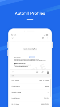 Скачать WPS PDF Fill & Sign Работа для Андроид скриншот 3