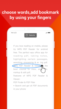 Скачать WPS PDF Работа для Андроид скриншот 2