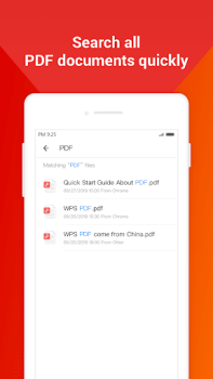 Скачать WPS PDF Работа для Андроид скриншот 4
