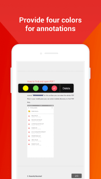 Скачать WPS PDF Работа для Андроид скриншот 7