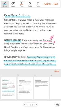 Скачать Write on PDF Работа для Андроид скриншот 2