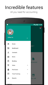 Скачать Accounting App - Zoho Books Бизнес для Андроид скриншот 2