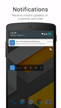 Скачать Accounting App - Zoho Books Бизнес для Андроид скриншот 4