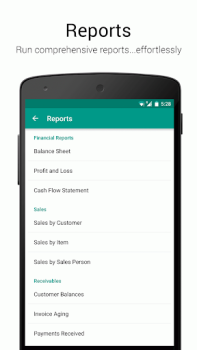Скачать Accounting App - Zoho Books Бизнес для Андроид скриншот 7