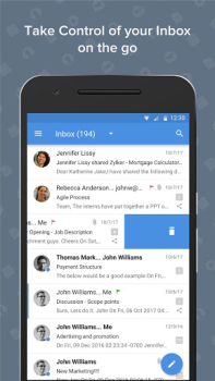 Скачать Zoho Mail - Email and Calendar Работа для Андроид скриншот 2
