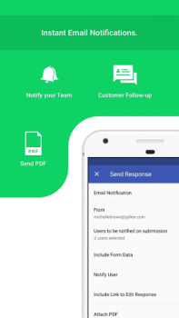 Скачать мобильные формы - Zoho Forms Бизнес для Андроид скриншот 3
