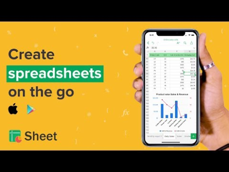 Скачать Zoho Sheet-электронная таблица Работа для Андроид скриншот 8