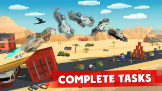 Скачать Zombie Derby: Pixel Survival Гонки для Андроид скриншот 5