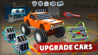 Скачать Zombie Derby: Pixel Survival Гонки для Андроид скриншот 7