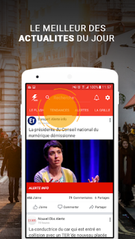 Скачать Flash info - Actualités et Mét Новости и журналы для Андроид скриншот 4