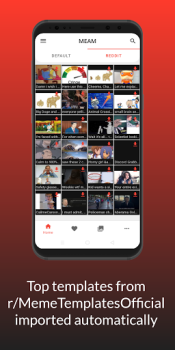 Скачать MEAM - The Meme Maker Развлечения для Андроид скриншот 2