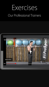 Скачать Фитнес тренер FitProSport Здоровье и фитнес для Андроид скриншот 4