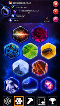Скачать Idle World Atom Казуальные для Андроид