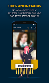 Скачать Snap Search - Private Browser Связь для Андроид скриншот 4