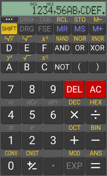 Скачать RealCalc Scientific Calculator Работа для Андроид скриншот 3