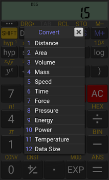 Скачать RealCalc Scientific Calculator Работа для Андроид скриншот 6