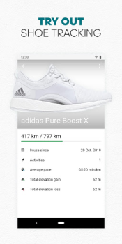 Скачать adidas Running: Run Tracker Здоровье и фитнес для Андроид скриншот 5
