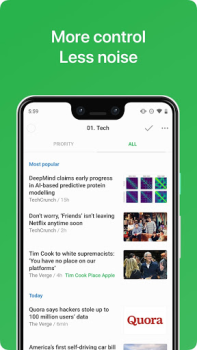 Скачать Feedly - Smarter News Reader Новости и журналы для Андроид скриншот 3
