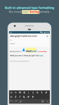Скачать MailDroid -  Email App Связь для Андроид скриншот 4