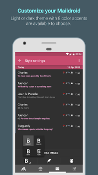 Скачать MailDroid -  Email App Связь для Андроид скриншот 5