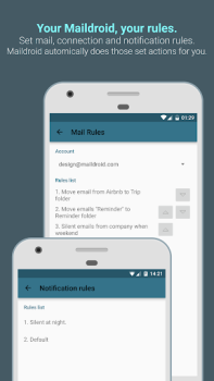 Скачать MailDroid -  Email App Связь для Андроид скриншот 6