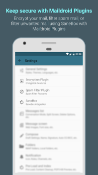 Скачать MailDroid -  Email App Связь для Андроид скриншот 7