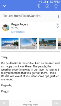 Скачать Почта Email - TypeApp Mail Связь для Андроид скриншот 2
