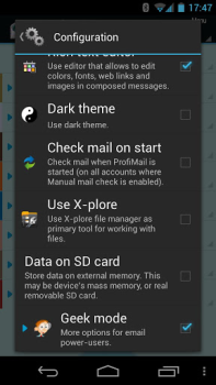 Скачать ProfiMail Go - email client Связь для Андроид скриншот 3