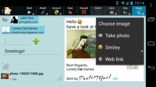 Скачать ProfiMail Go - email client Связь для Андроид скриншот 5
