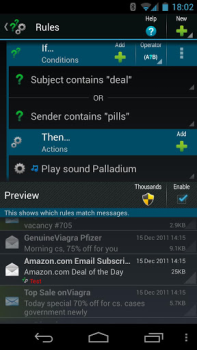 Скачать ProfiMail Go - email client Связь для Андроид скриншот 7