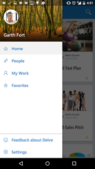 Скачать Office Delve Работа для Андроид скриншот 2