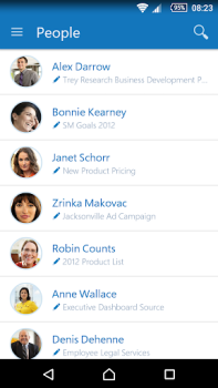 Скачать Office Delve Работа для Андроид скриншот 3
