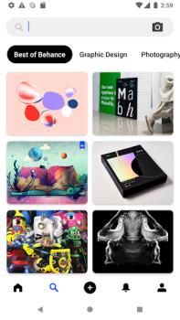 Скачать Behance – творческие портфолио Искусство и дизайн для Андроид скриншот 2