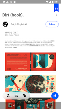 Скачать Behance – творческие портфолио Искусство и дизайн для Андроид скриншот 4