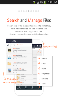 Скачать ALZip – File Manager & Unzip Инструменты для Андроид скриншот 4