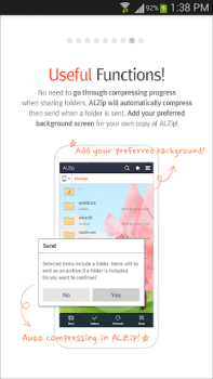 Скачать ALZip – File Manager & Unzip Инструменты для Андроид скриншот 7