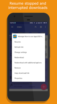 Скачать 1DM Lite: Browser & Downloader Инструменты для Андроид скриншот 5