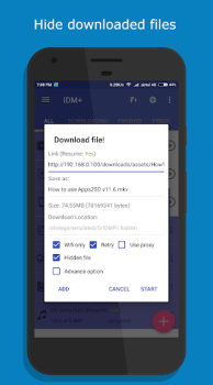 Скачать 1DM Lite: Browser & Downloader Инструменты для Андроид скриншот 7