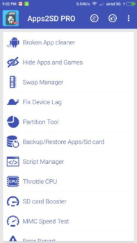 Скачать App2SD: Инструмент все-в-одном Инструменты для Андроид скриншот 2