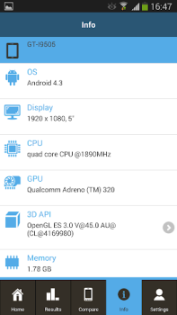 Скачать GFXBench Benchmark Инструменты для Андроид скриншот 6