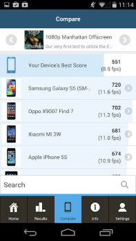Скачать GFXBench Benchmark Инструменты для Андроид скриншот 7