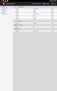 Скачать HWMonitor PRO Инструменты для Андроид скриншот 5