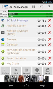 Скачать 3C Task Manager Инструменты для Андроид скриншот 3