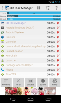 Скачать 3C Task Manager Инструменты для Андроид скриншот 4