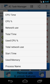 Скачать 3C Task Manager Инструменты для Андроид скриншот 6